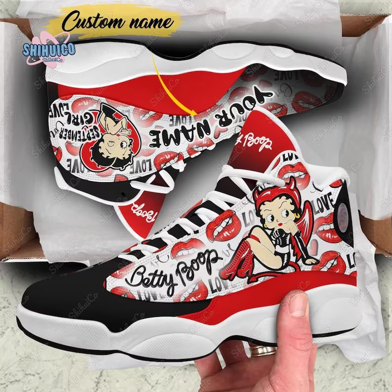 Betty Boop Jordan 13 Shoes 1 Betty Boop Jordan 13 Shoes