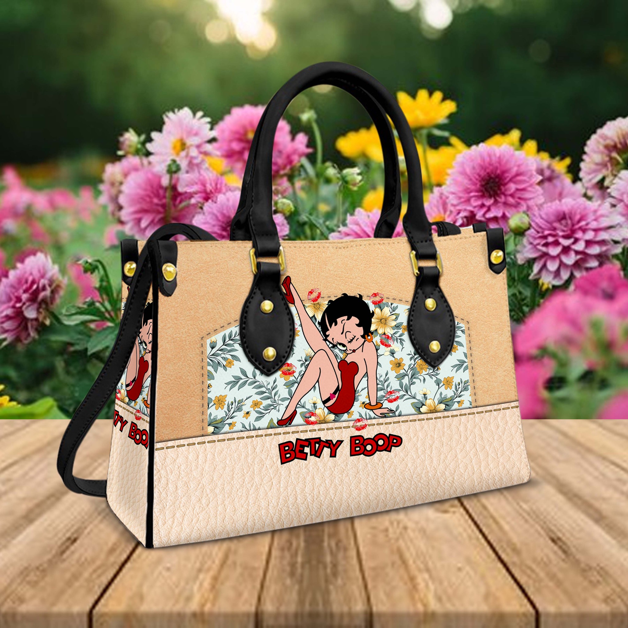 Betty Boop Leather Handbag 1 Betty Boop Leather Handbag