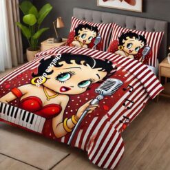 Betty Boop Love A1 Blanket Bedding Set