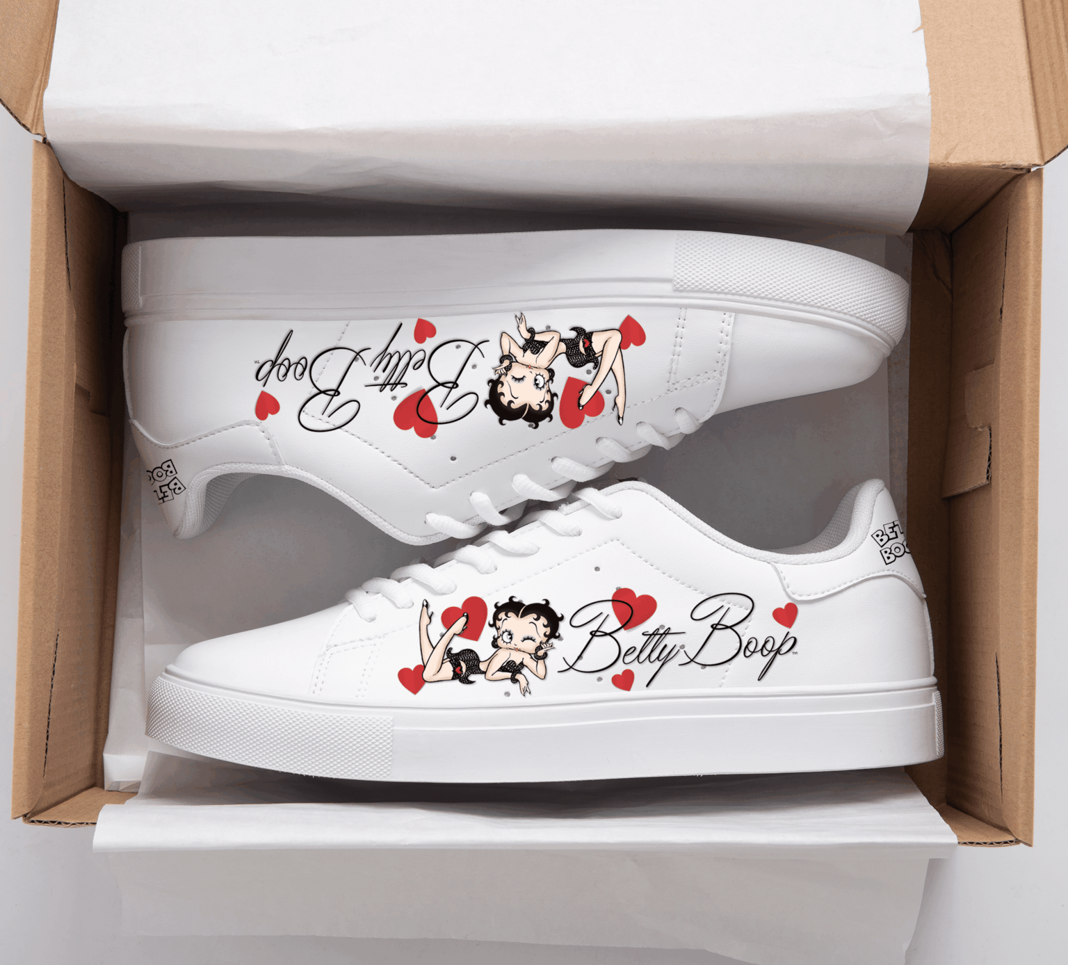 Betty Boop Stan Smith Shoes 1 Betty Boop Stan Smith Shoes