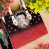 Betty Boop White 1G Leather Handbag