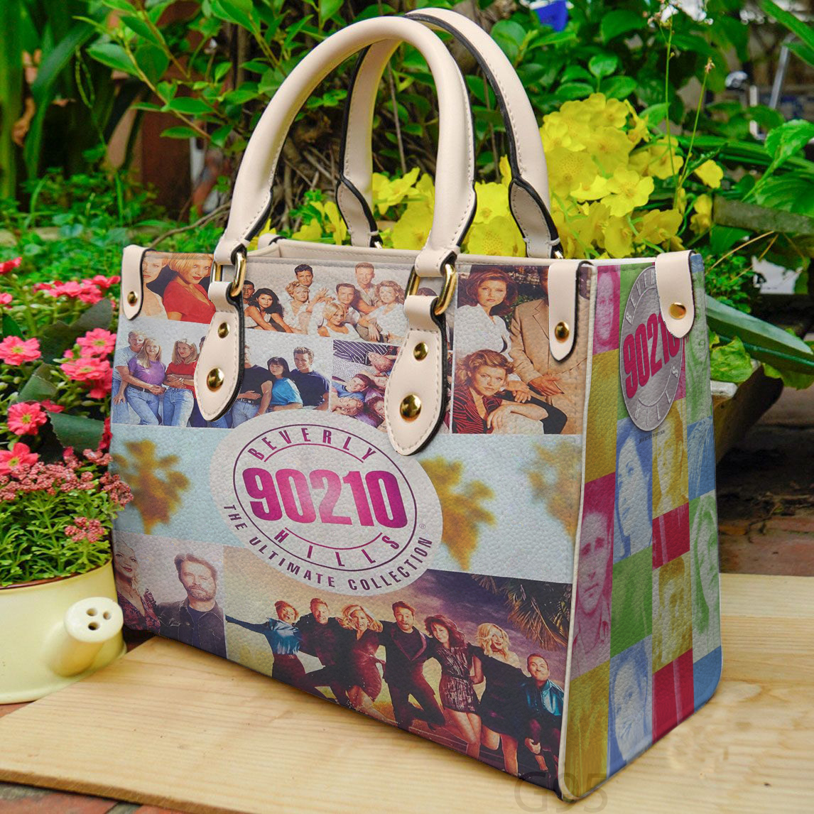 Beverly Hills 90210 Lover Leather Handbag 1 Beverly Hills 90210 Lover Leather Handbag
