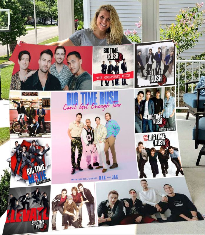 Big Time Rush A1 Blanket 1 Big Time Rush A1 Blanket