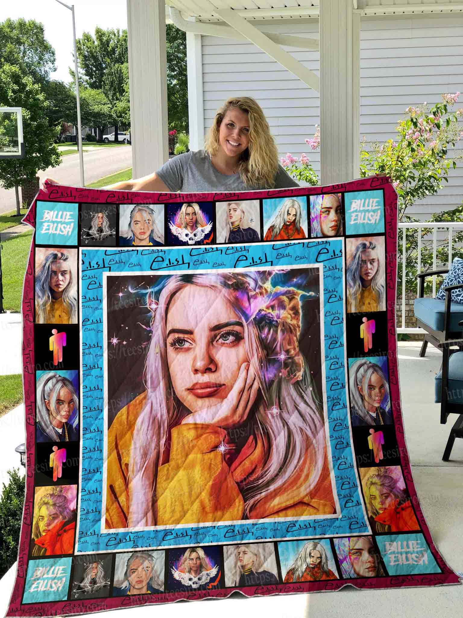 Billie Eilish Lover Blanket 1 Billie Eilish Lover Blanket