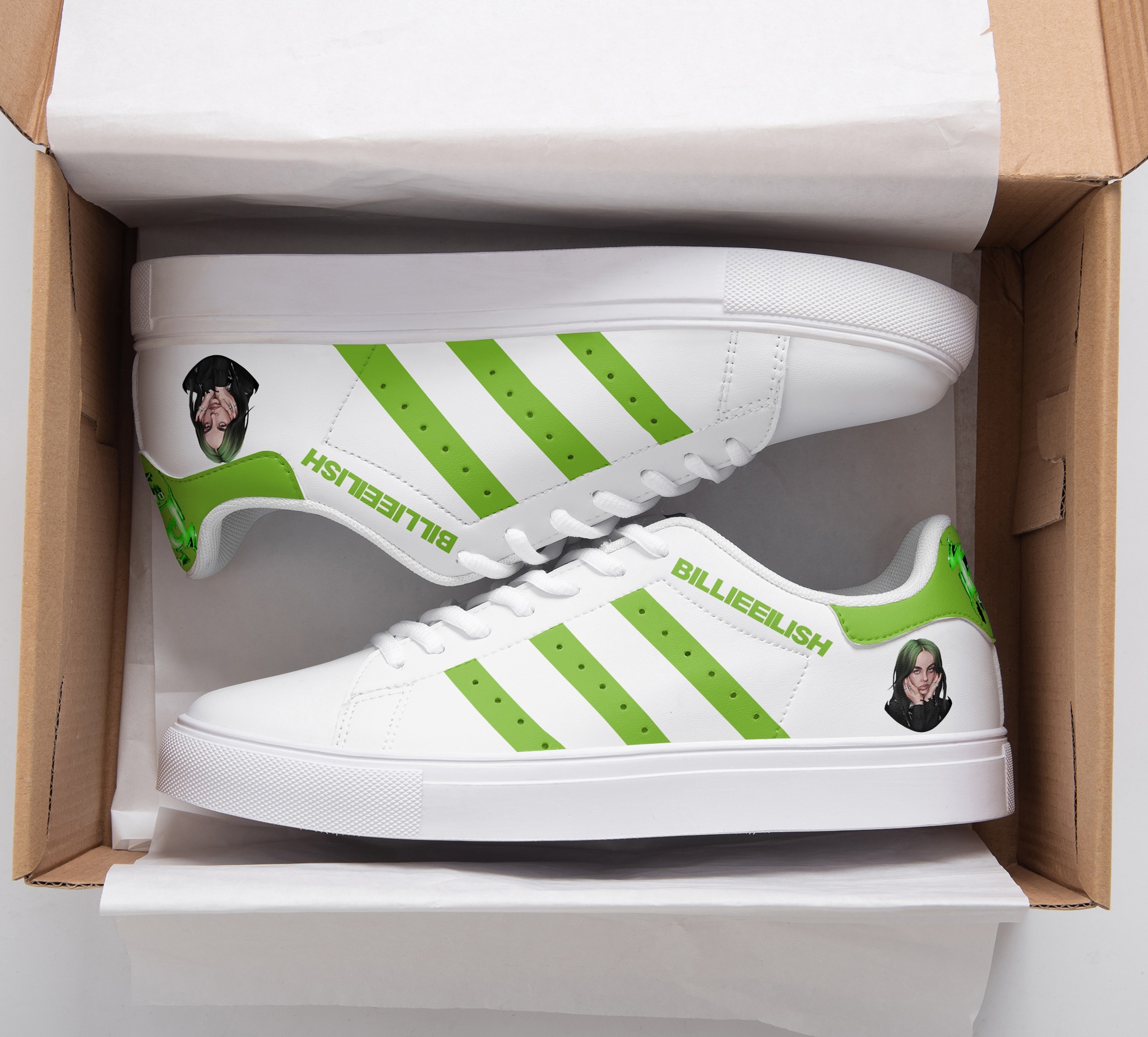 Billie Eilish Lover Stan Smith Shoes 1 Billie Eilish Lover Stan Smith Shoes