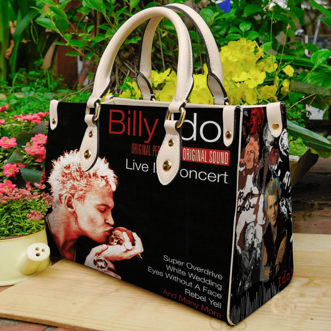Billy Idol 2 Leather Handbag 1 Billy Idol 2 Leather Handbag