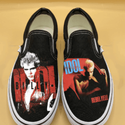 Billy Idol Slip On Shoes