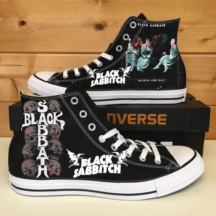 Black Sabbath High Top Shoes 01 1 Black Sabbath High Top Shoes 01