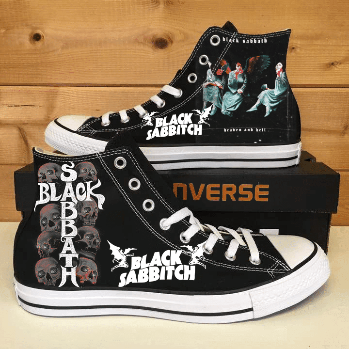 Black Sabbath High Top Shoes 1 Black Sabbath High Top Shoes
