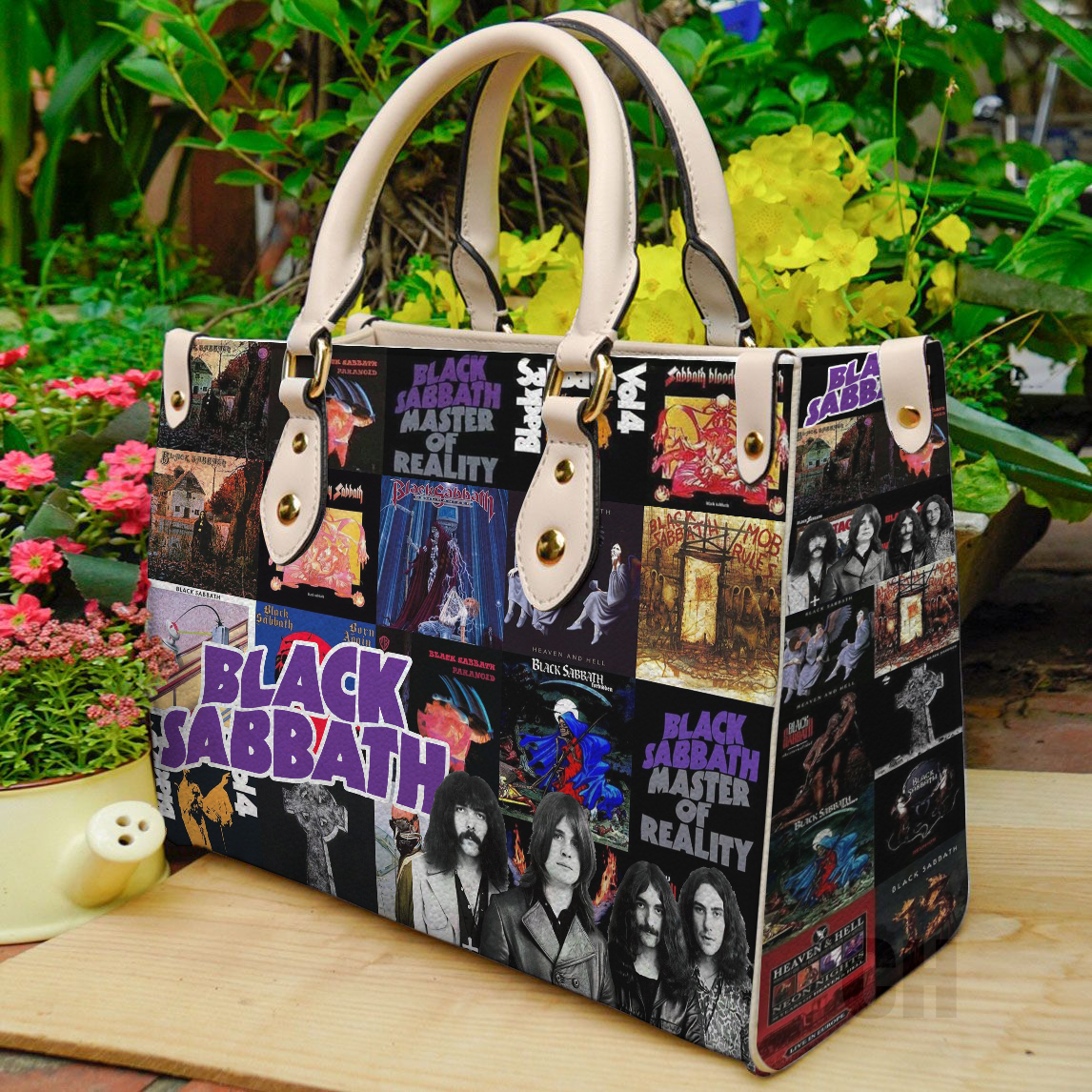 Black Sabbath Leather Handbag 01 1 Black Sabbath Leather Handbag 01