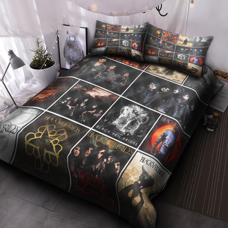Black Veil Brides Bedding Set 1 Black Veil Brides Bedding Set