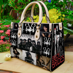 Black Veil Brides Leather Handbag
