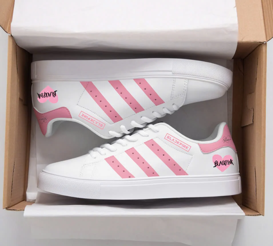 BlackPink Stan Smith Shoes 1 BlackPink Stan Smith Shoes