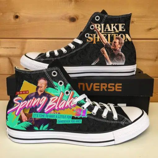 Blake Shelton High Top Shoes 1 Blake Shelton High Top Shoes