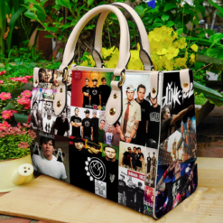 Blink-182 Leather Handbag