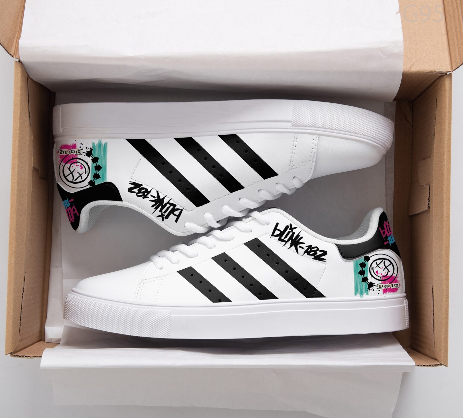 Blink-182 Stan Smith Shoes 1 Blink-182 Stan Smith Shoes