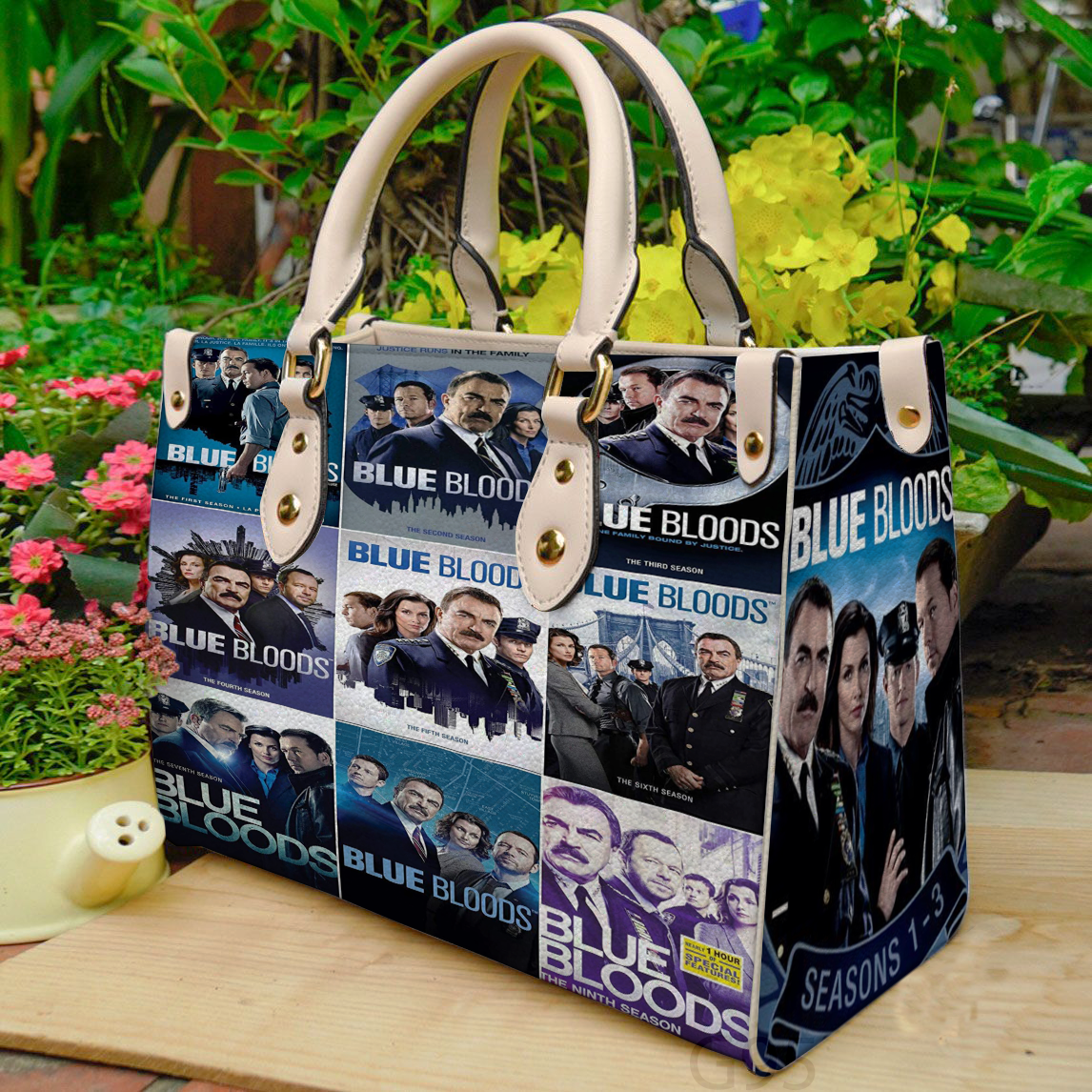 Blue Bloods Lover Leather Handbag 1 Blue Bloods Lover Leather Handbag