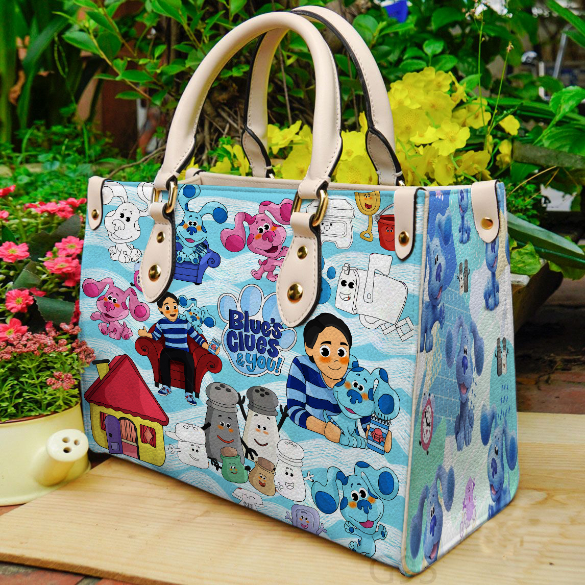 Blue’s Clues Leather Handbag 1 Blue’s Clues Leather Handbag