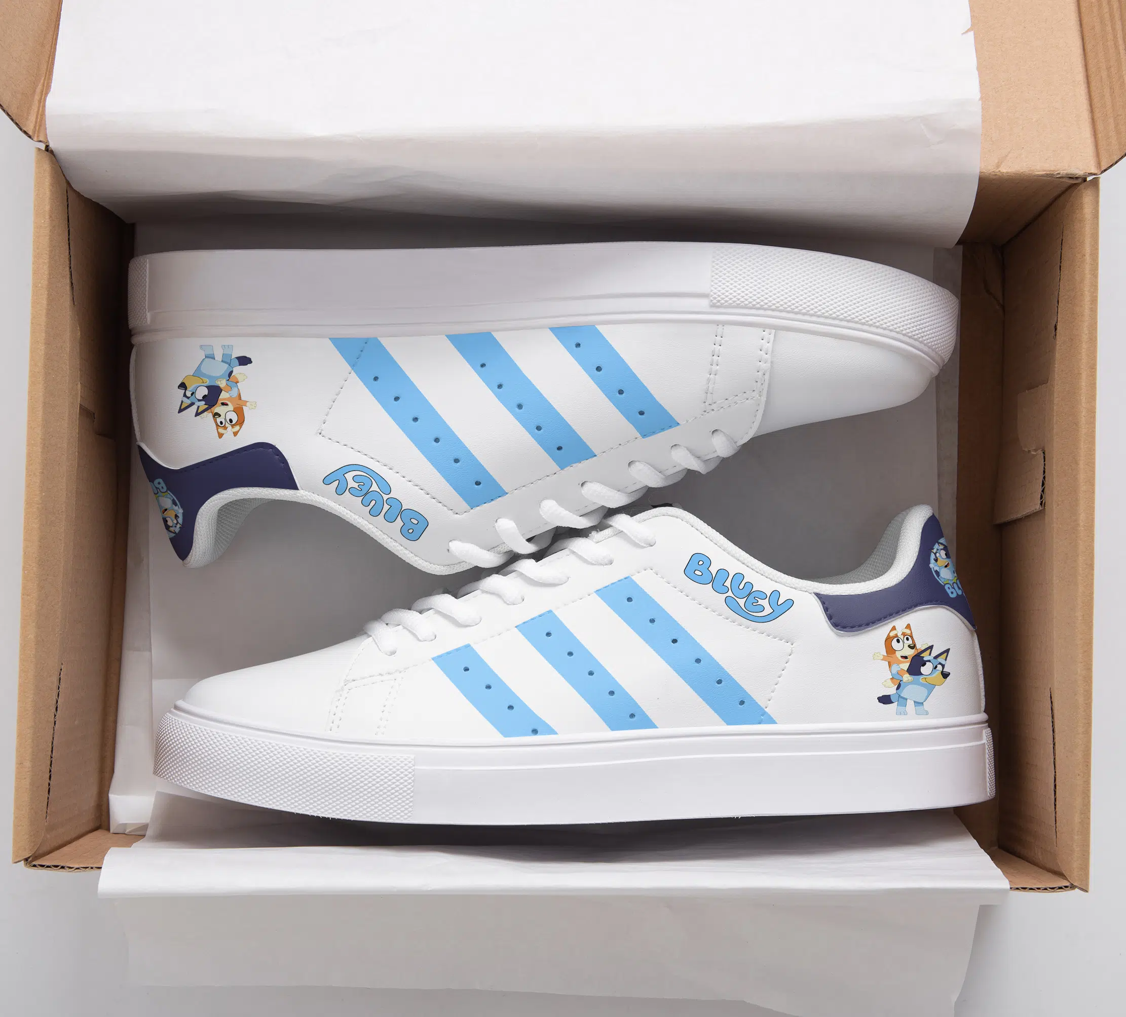 Bluey A1 Stan Smith Shoes 1 Bluey A1 Stan Smith Shoes