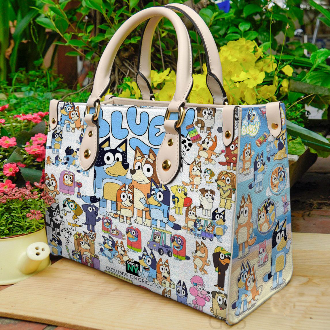 Bluey Leather Handbag 1 Bluey Leather Handbag