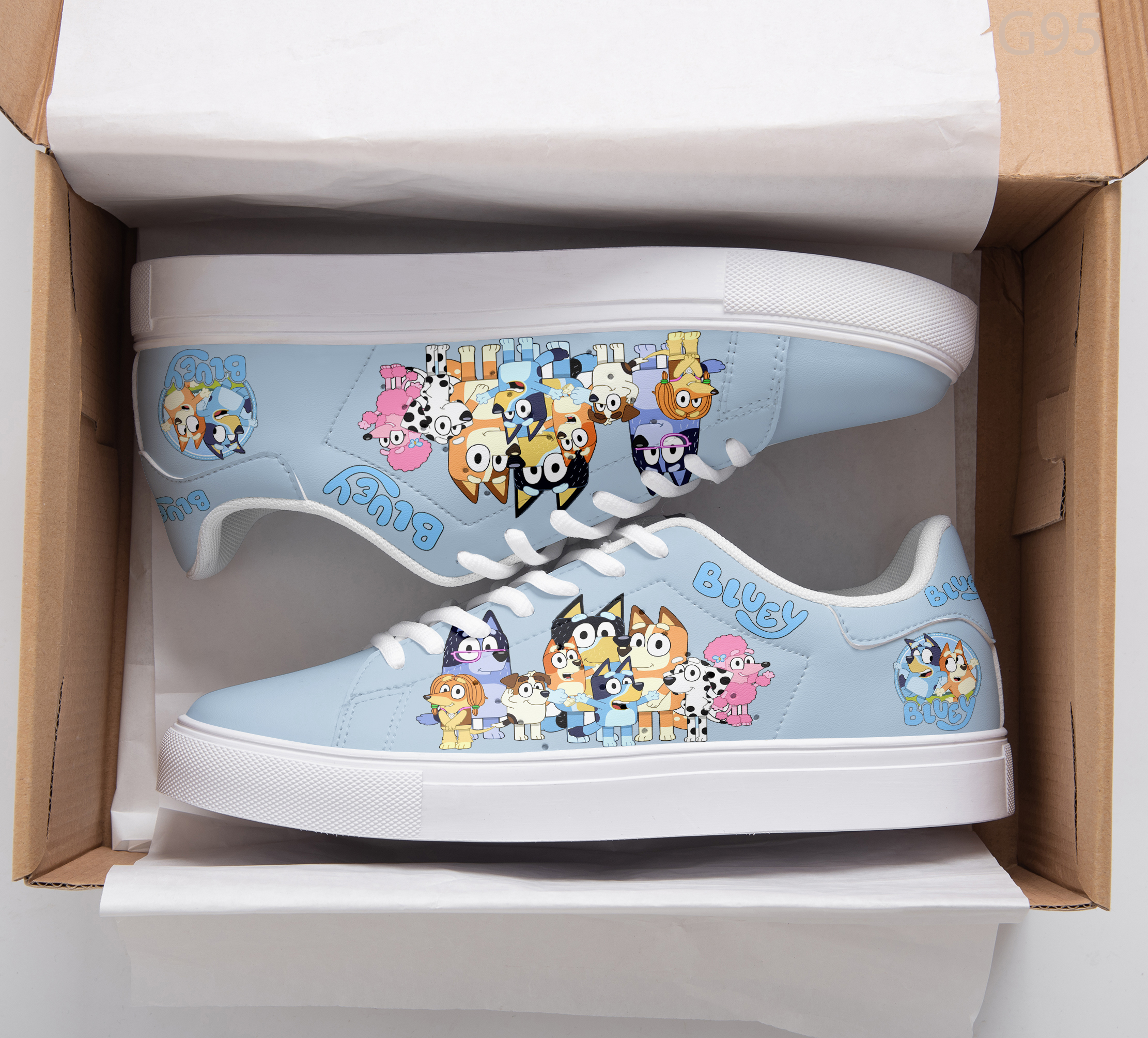 Bluey Stan Smith Shoes 1 Bluey Stan Smith Shoes