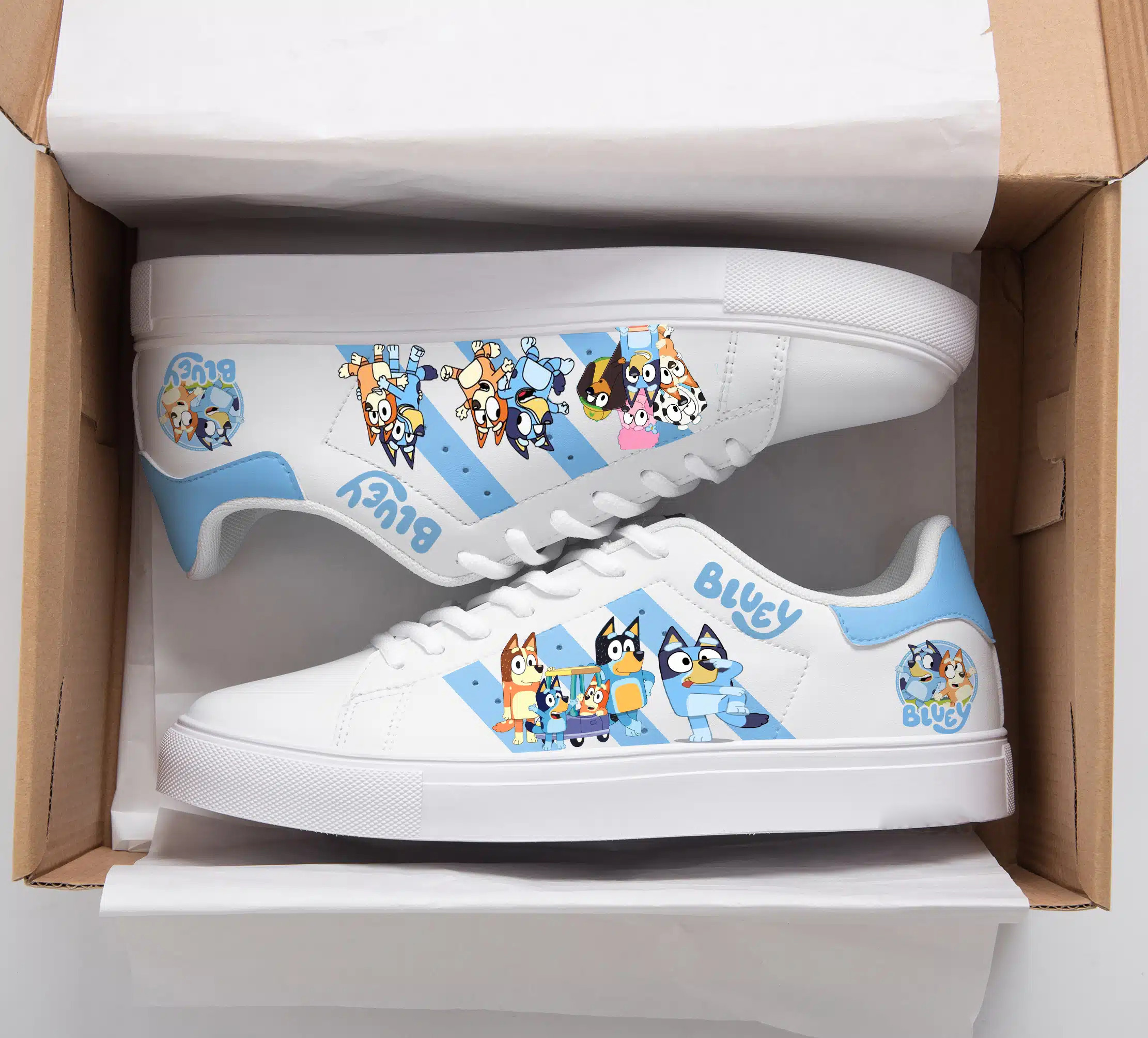Bluey Stan Smith Shoes 1 Bluey Stan Smith Shoes