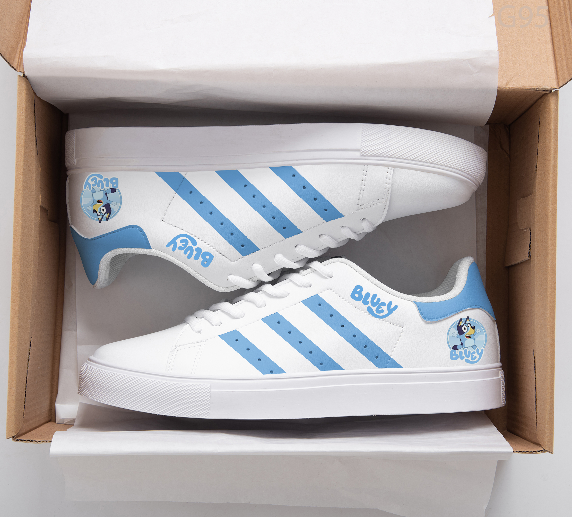 Bluey Stan Smith Shoes 1 Bluey Stan Smith Shoes