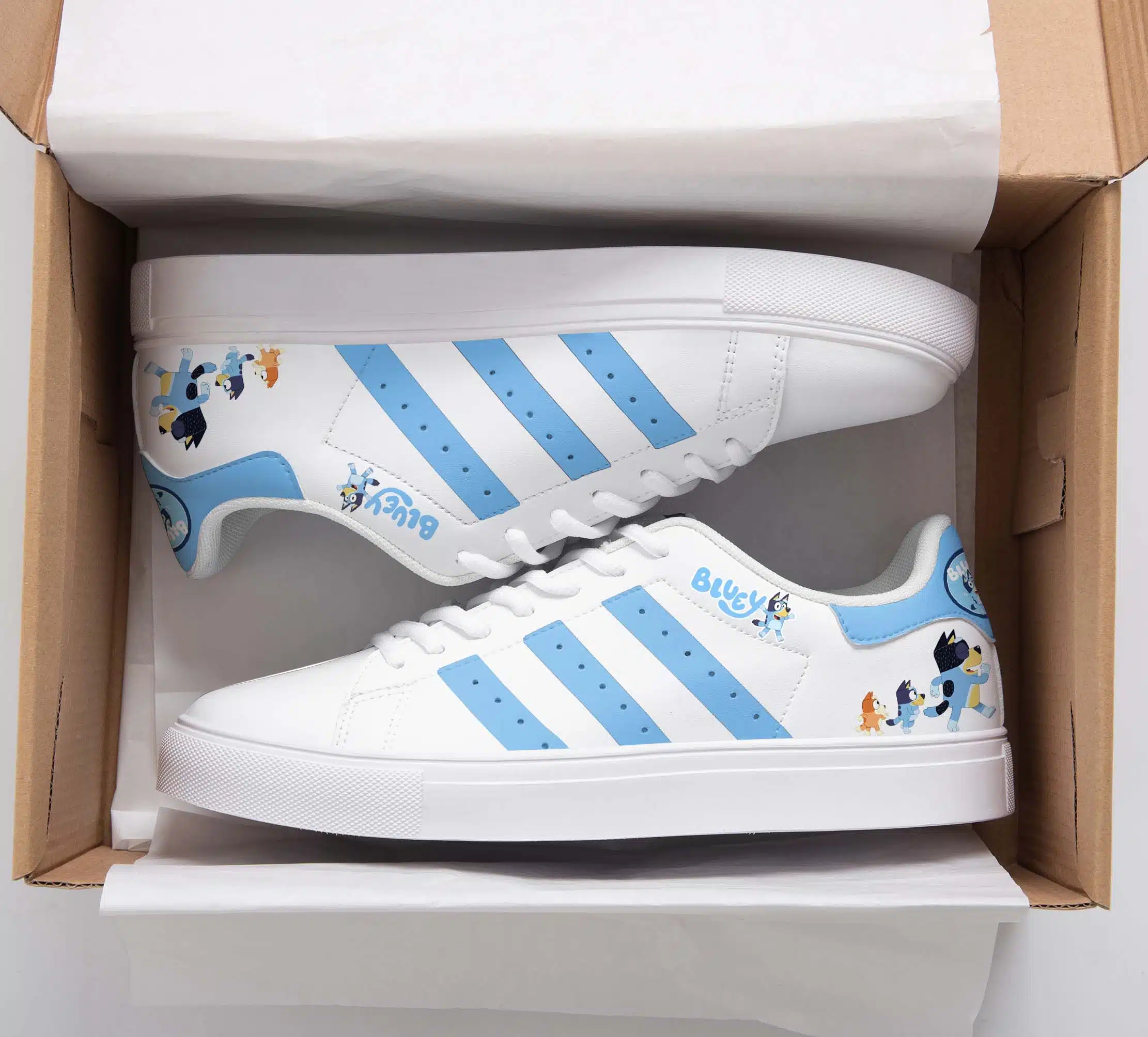 Bluey Stan Smith Shoes 1 Bluey Stan Smith Shoes