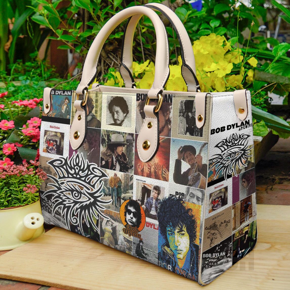 Bob Dylan Leather Handbag 1 Bob Dylan Leather Handbag