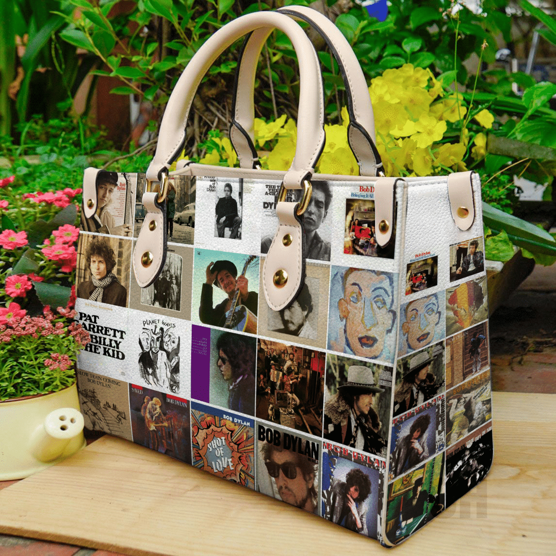Bob Dylan Leather Handbag 1 Bob Dylan Leather Handbag
