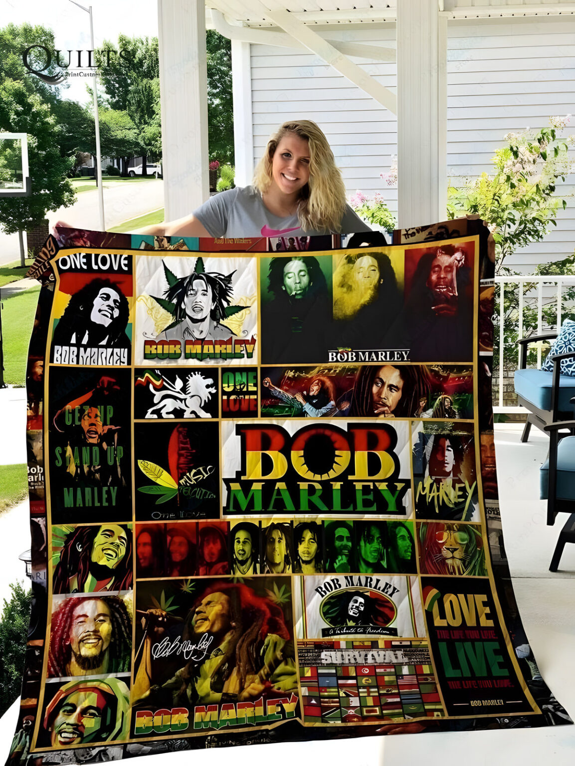 Bob Marley Blanket 1 Bob Marley Blanket