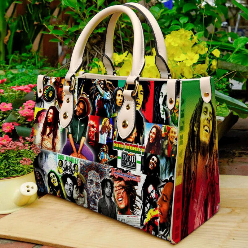 Bob Marley Lover Leather Handbag 1 Bob Marley Lover Leather Handbag