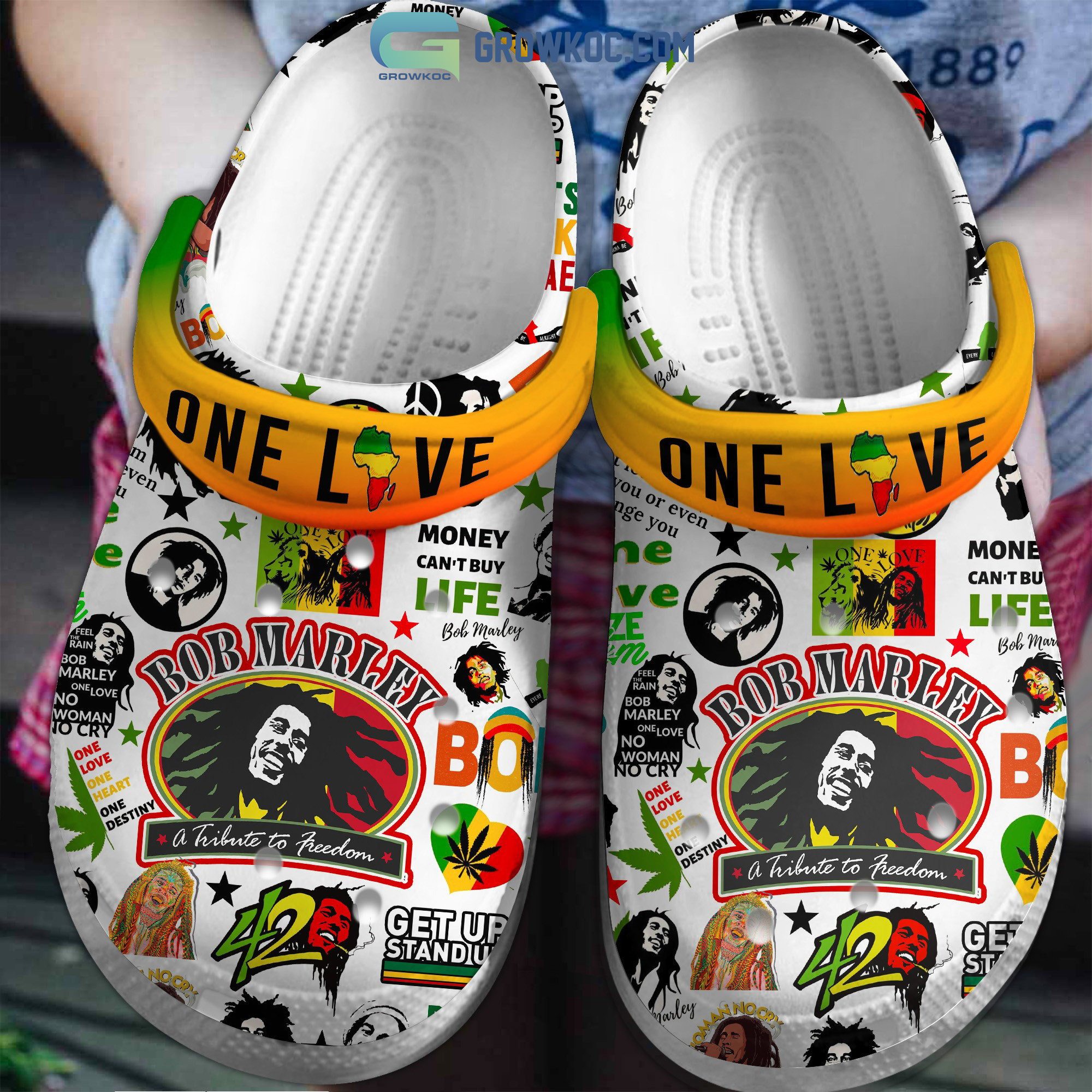 Bob Marley Lover Soft Clogs 1 Bob Marley Lover Soft Clogs