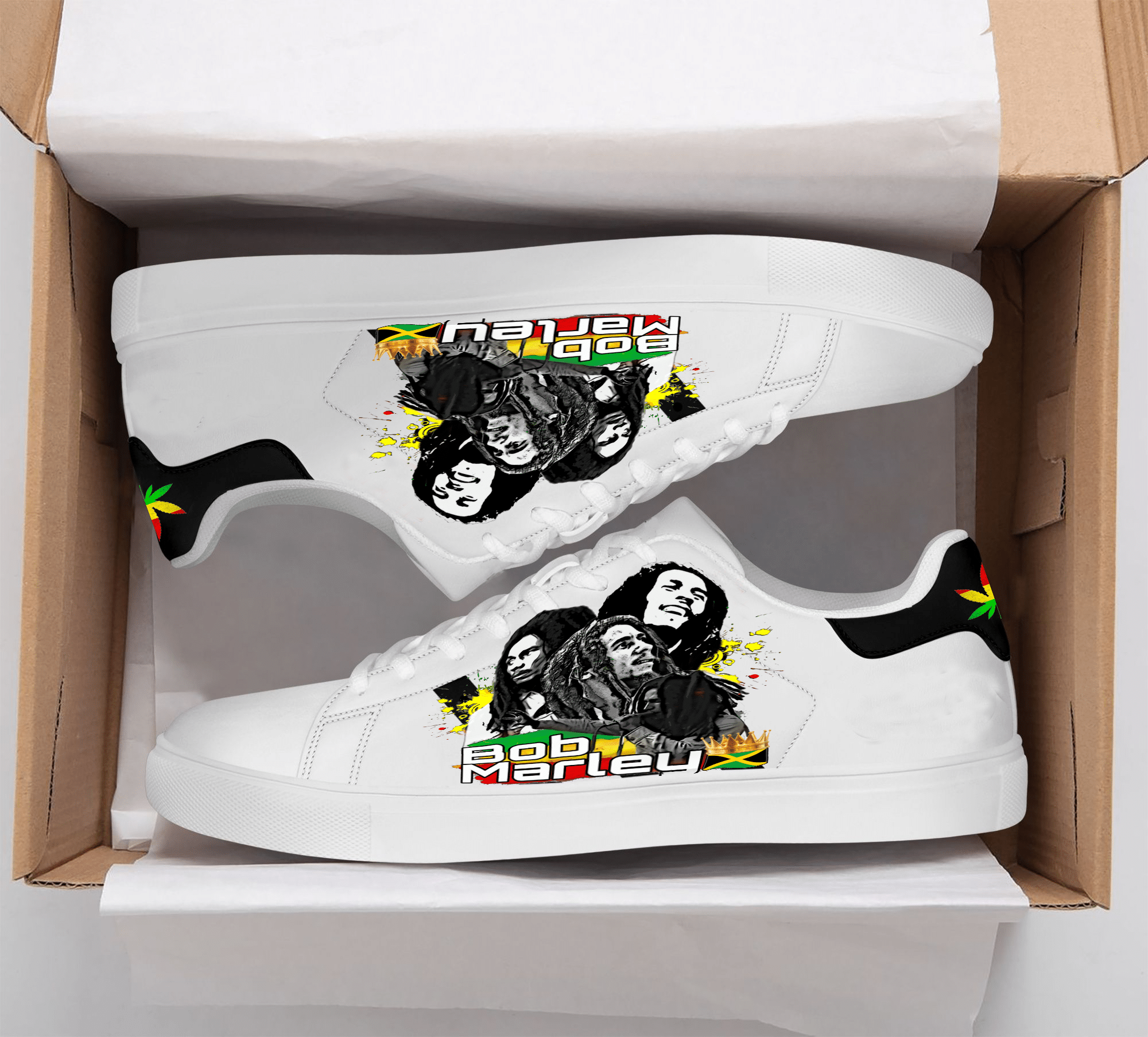 Bob Marley Stan Smith Shoes 1 Bob Marley Stan Smith Shoes