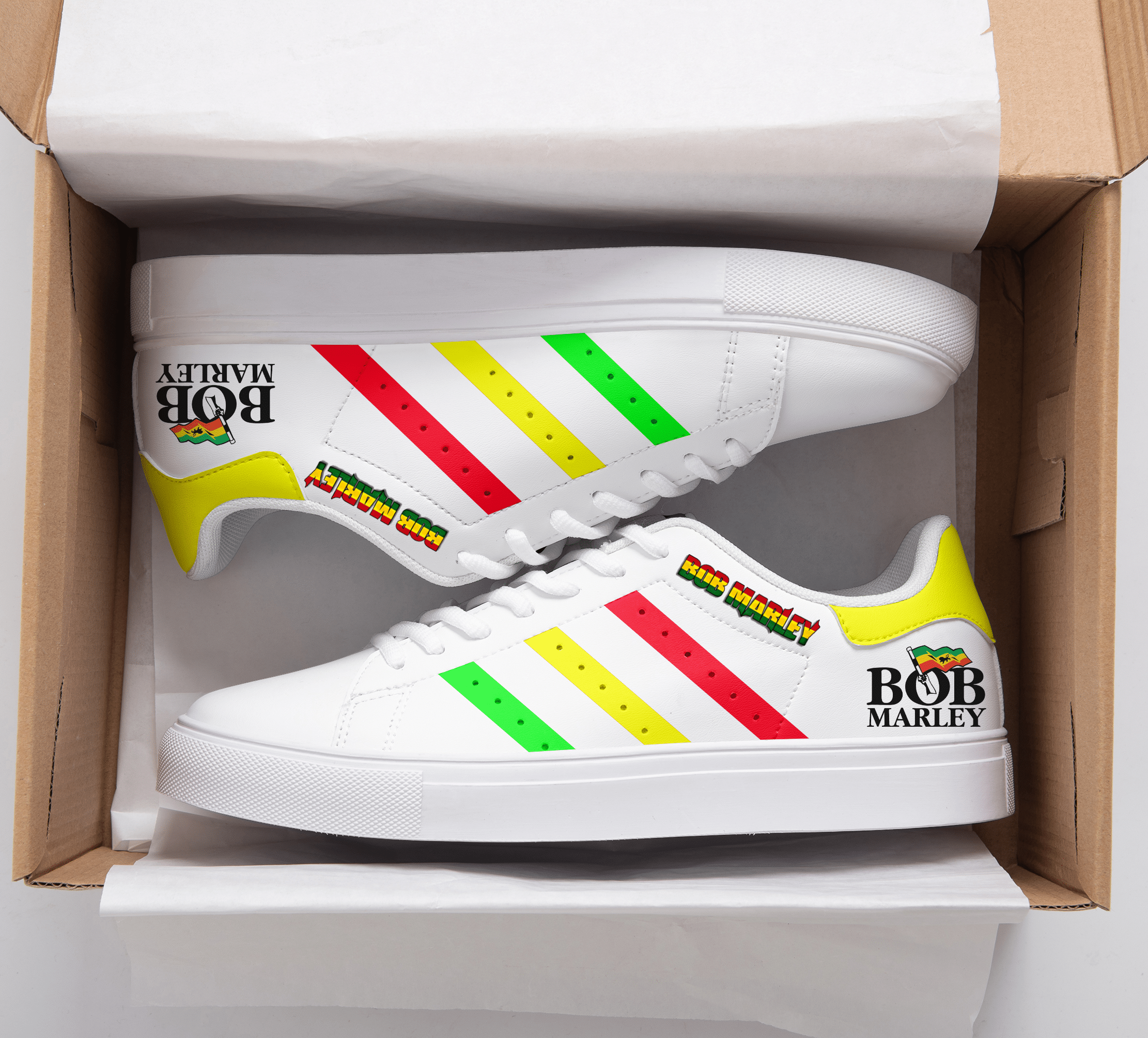Bob Marley Stan Smith Shoes 1 Bob Marley Stan Smith Shoes