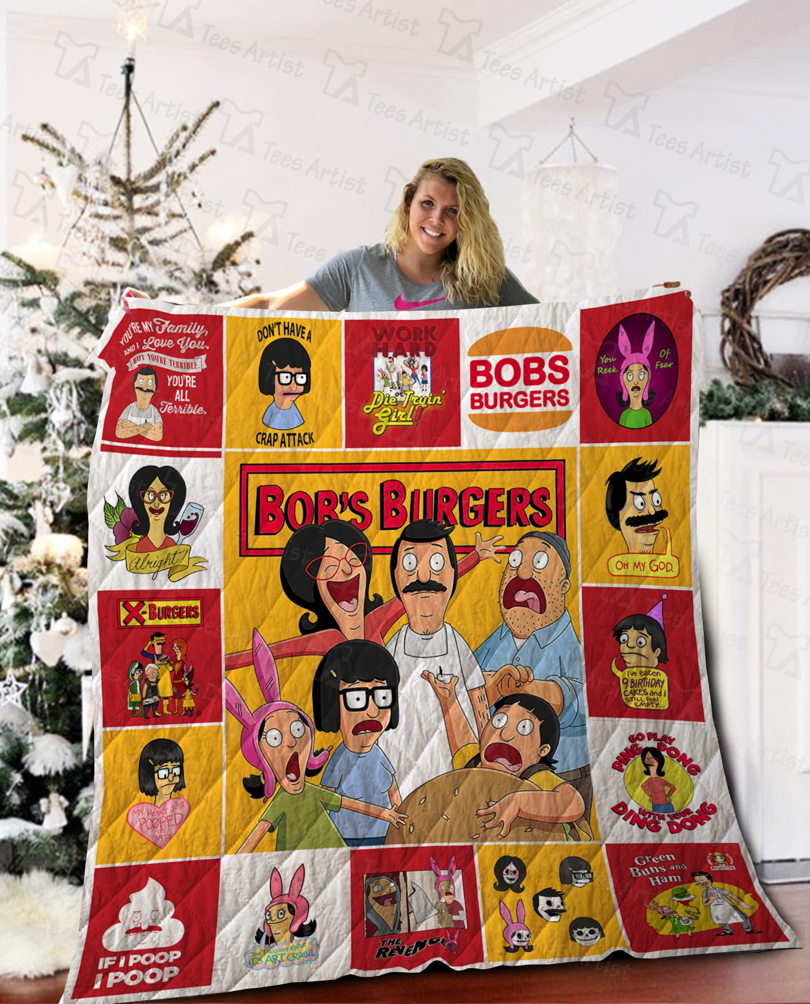 Bob's Burgers 2 Blanket 1 Bob's Burgers 2 Blanket