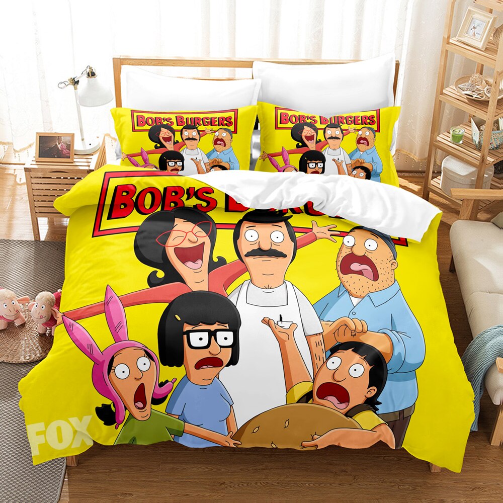 Bob’s Burgers Blanket Bedding Set 1 Bob’s Burgers Blanket Bedding Set