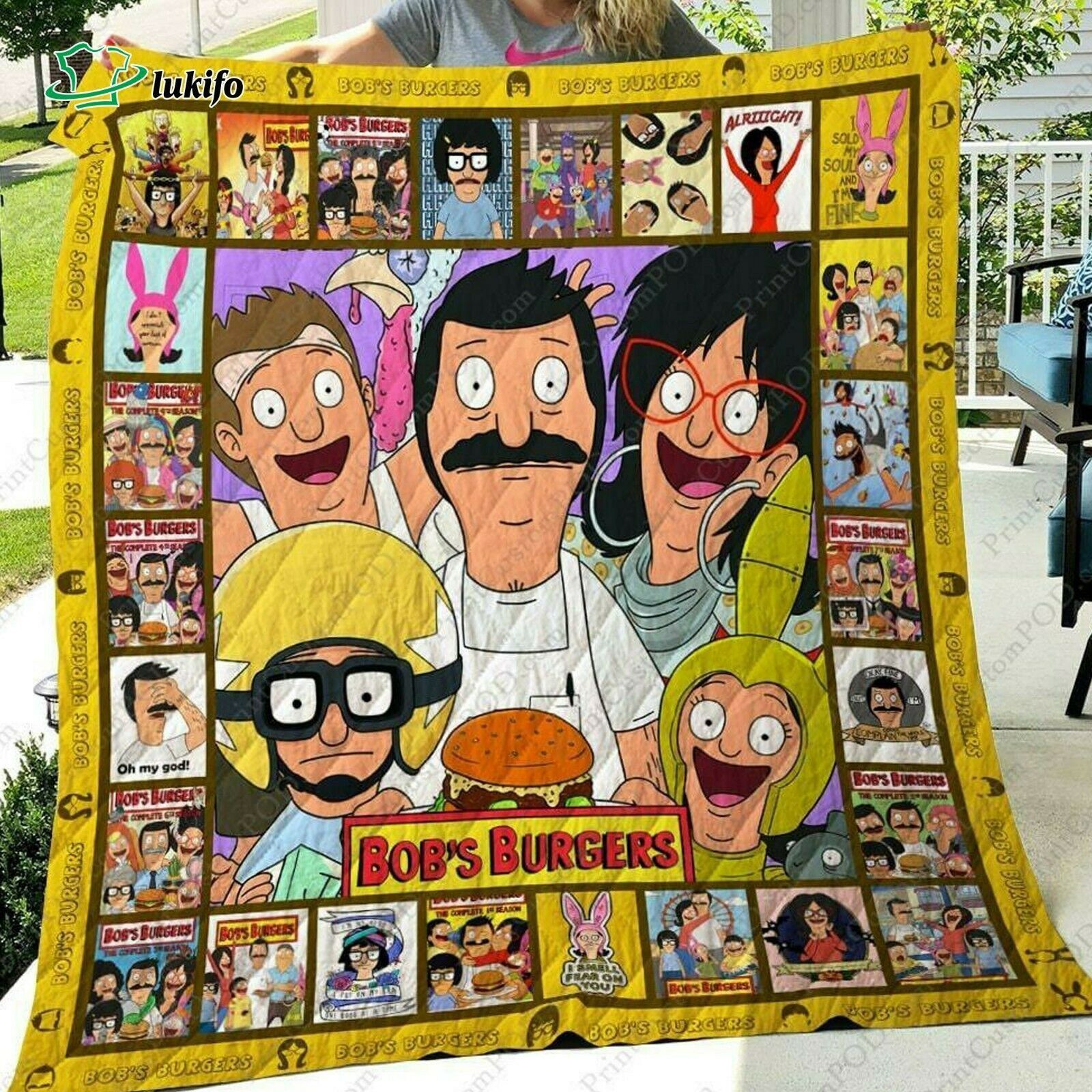 Bob's Burgers Blanket 1 Bob's Burgers Blanket