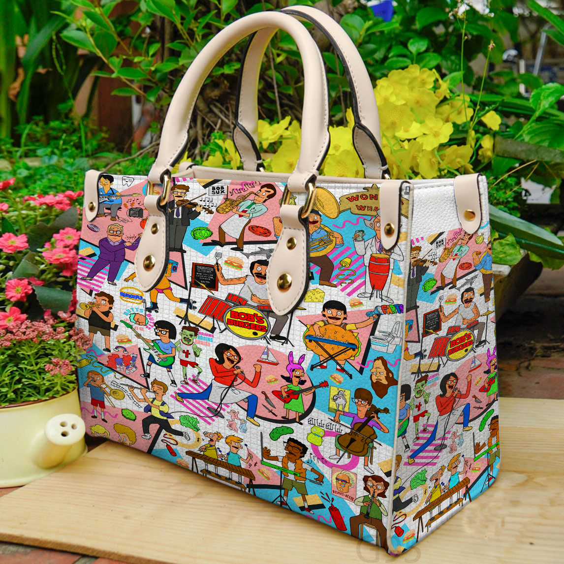 Bob’s Burgers Leather Handbag 1 Bob’s Burgers Leather Handbag