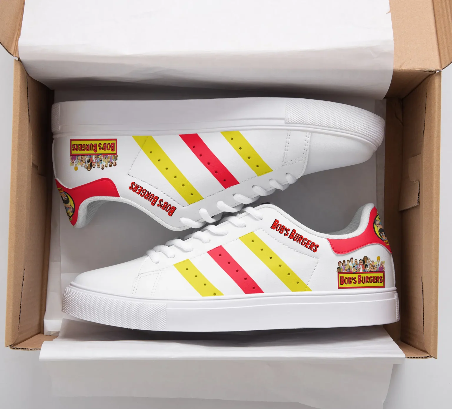 Bob’s Burgers Stan Smith Shoes 1 Bob’s Burgers Stan Smith Shoes