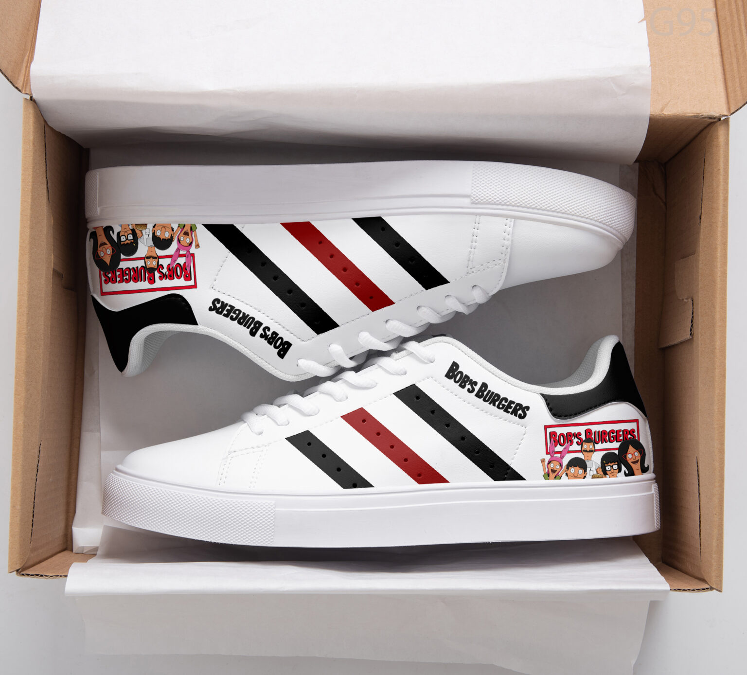 Bob’s Burgers Stan Smith Shoes 1 Bob’s Burgers Stan Smith Shoes