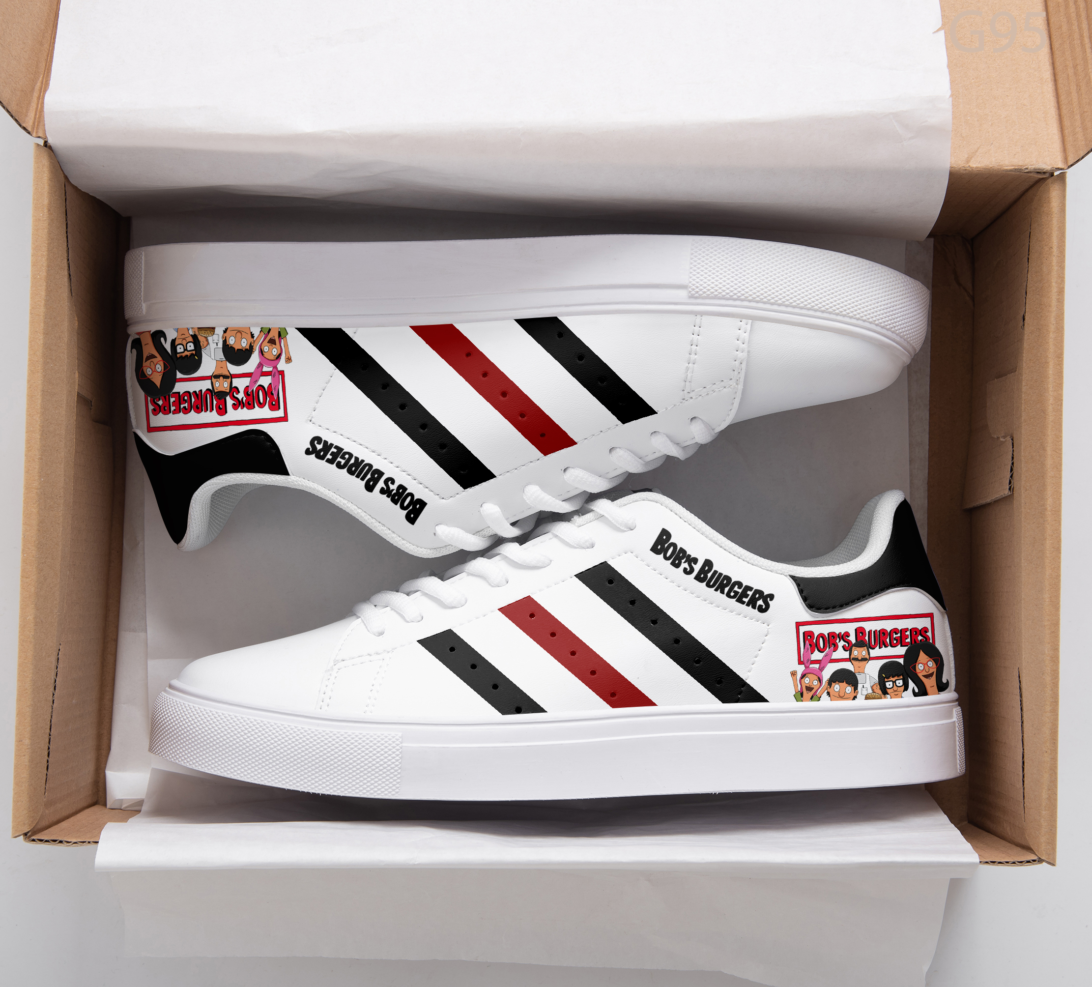 Bob’s Burgers Stan Smith Shoes 1 Bob’s Burgers Stan Smith Shoes