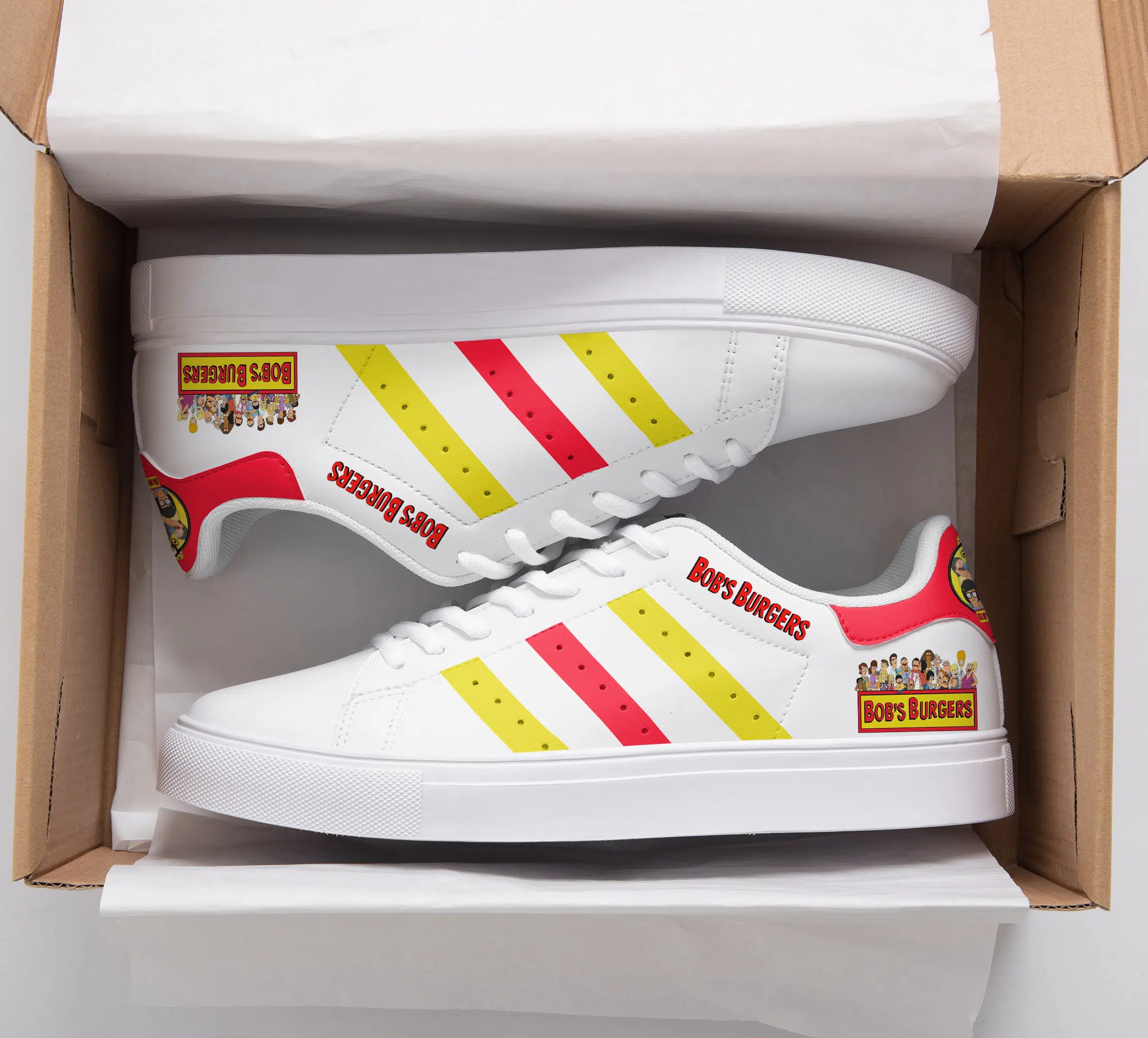 Bob’s Burgers Stan Smith Shoes 1 Bob’s Burgers Stan Smith Shoes