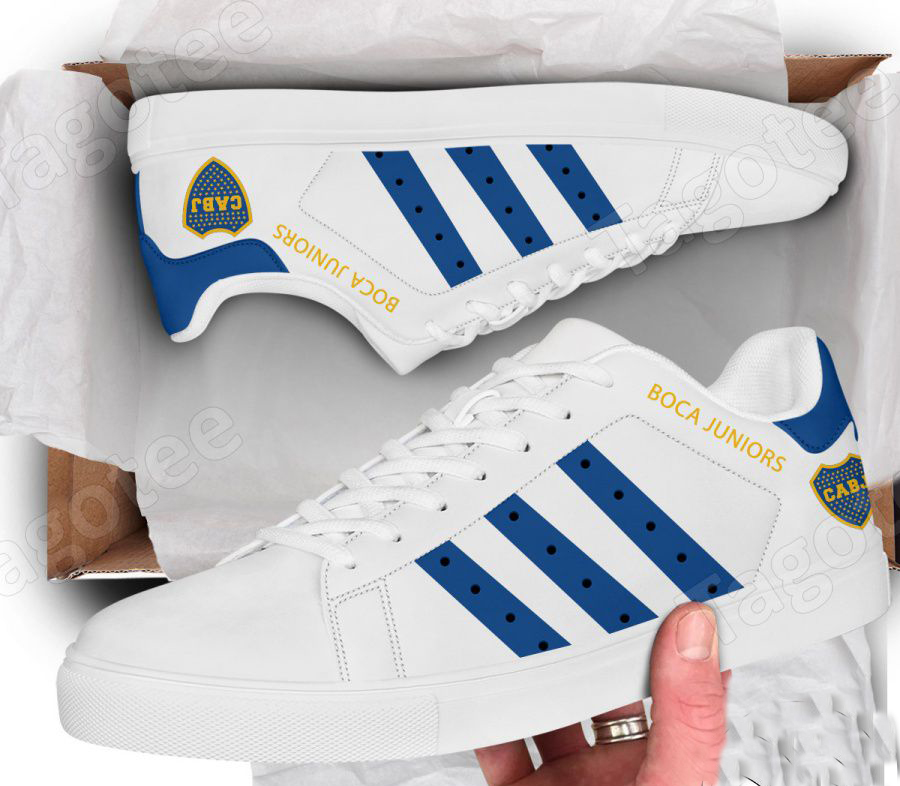 Boca Juniors Stan Smith Shoes 1 Boca Juniors Stan Smith Shoes