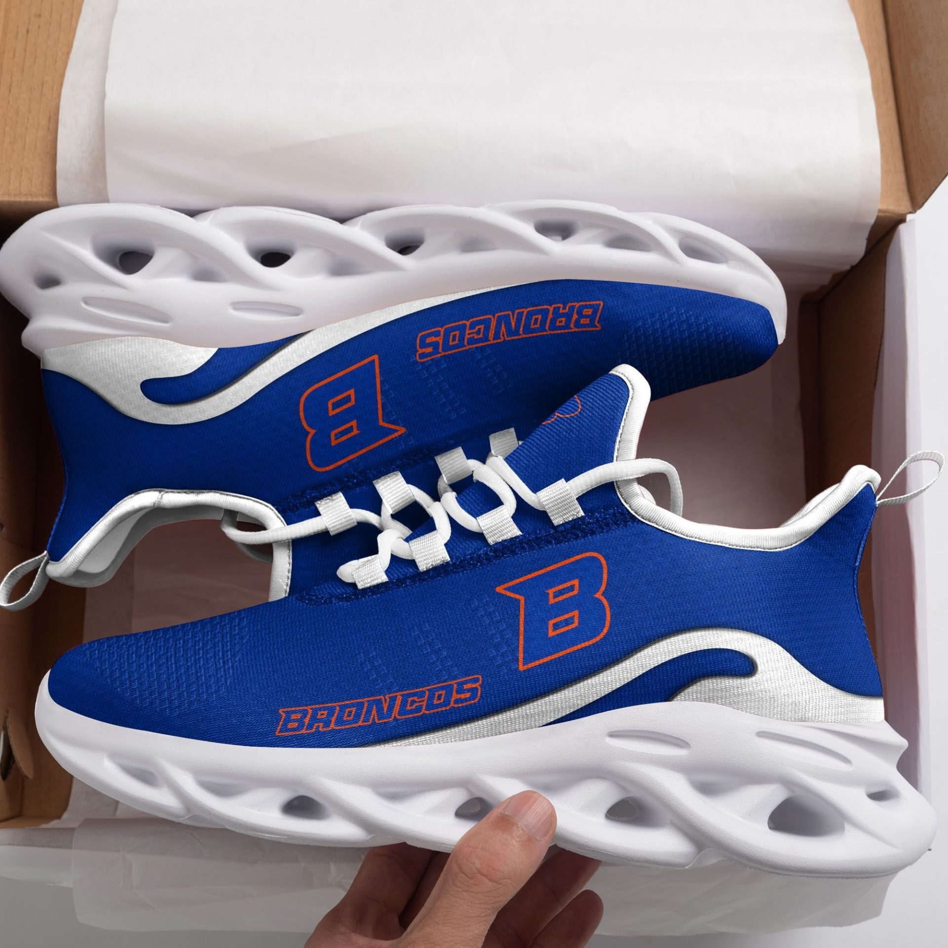 Boise State Broncos Max Soul Shoes 1 Boise State Broncos Max Soul Shoes