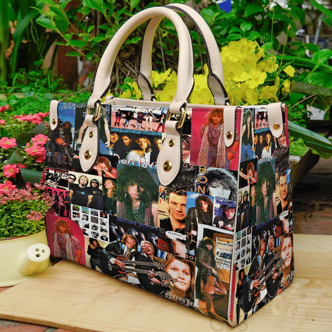 Bon Jovi 4 Leather Handbag 1 Bon Jovi 4 Leather Handbag