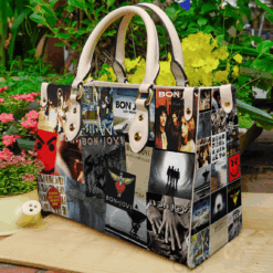 Bon Jovi 5 Leather Handbag