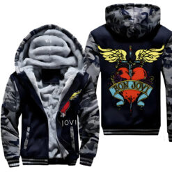 Bon Jovi A1 Fleece Jacket