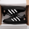 Bon Jovi Black Stan Smith Shoes
