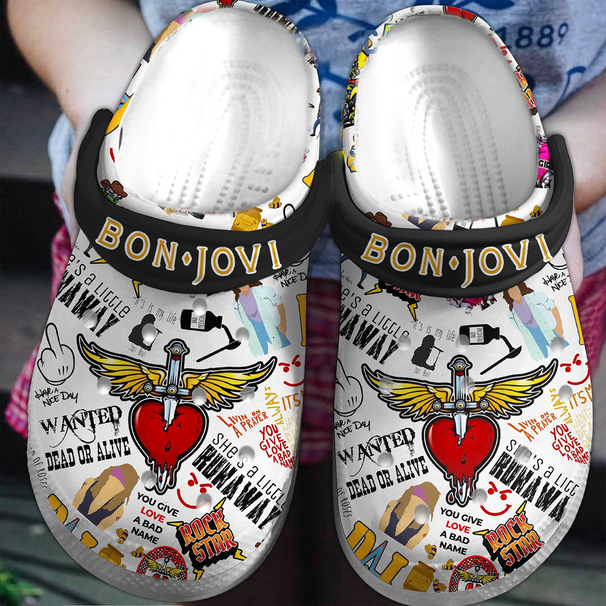 Bon Jovi G08 Soft Clogs 1 Bon Jovi G08 Soft Clogs